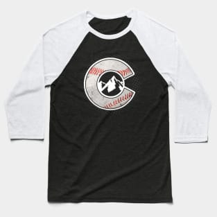 Distressed Colorado Baseball Colorado Baseball T-Shirt